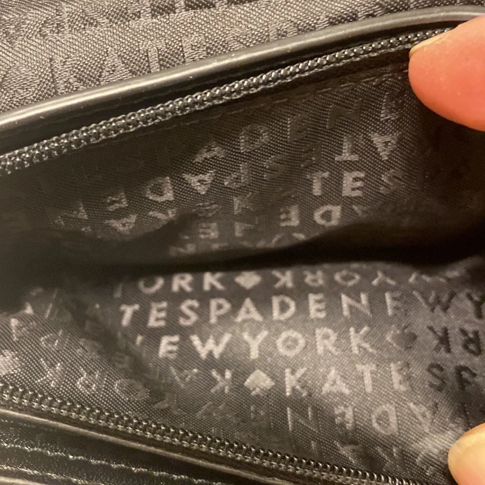 Kate Spade Black Crossbody Wallet Purse Bag
